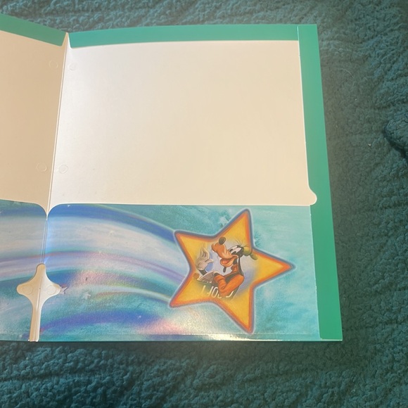 Vintage 90s Disney Goofy pocket folder - Picture 5 of 5